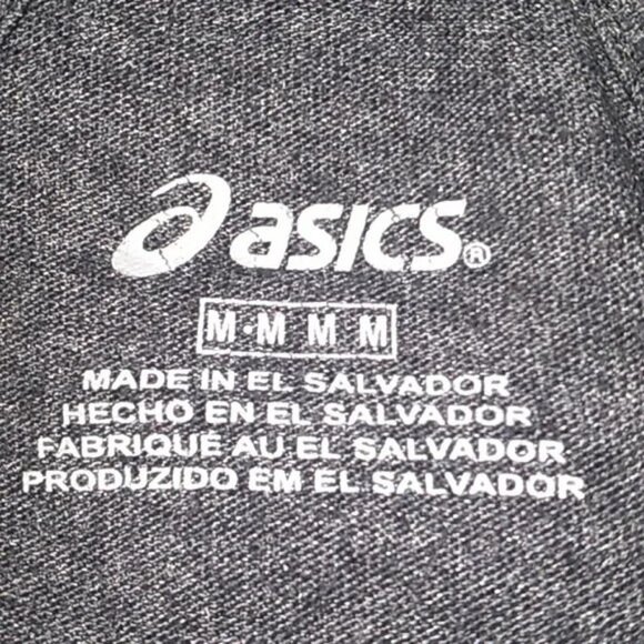 Asics Gray Racerback Tank Top - Picture 4 of 5